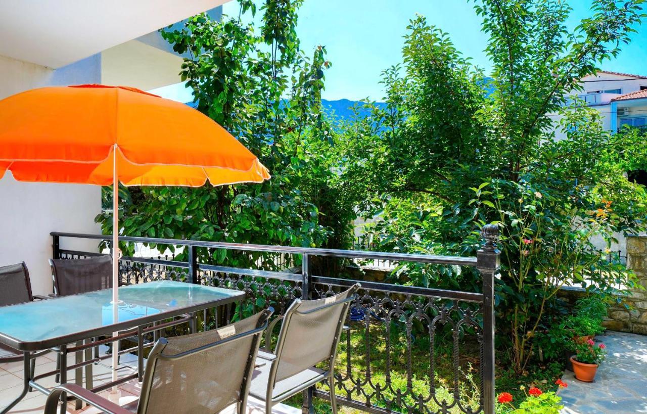 Green Apartments Skala Potamia  Exteriör bild